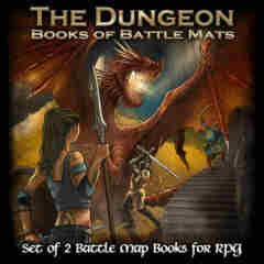 Battle Mat: Dungeon Books of Battle Mats